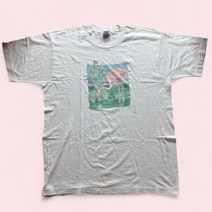 Vintage flamingo tee